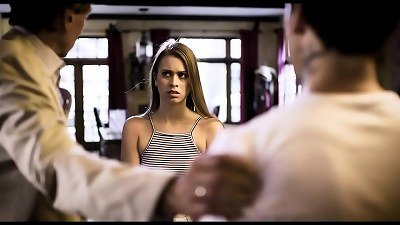slutty Step sis Jill Kassidy Can't prefer between Her Stepbrother & stepdad So She decided To fuck Them Both - utter video On FreeTaboo.Net