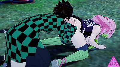 Tanjiro Mitsuri kimetsu no yaiba hentai movies have hump blowjob hand-job naughty and popshot gameplay porn uncensored... Thereal3dstories..2