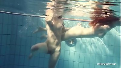 teen Mia and petra scorching lesbiansis swim naked for you&period; incredibly sumptuous young femmes bare under water&excl; Do you like nudists&quest;
