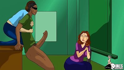 Married teacher bj's bbc after work